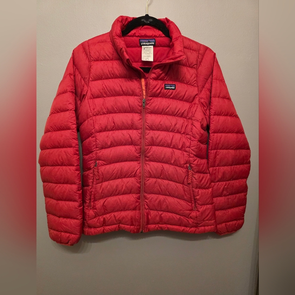 Patagonia Vibrant Red Quilted Jacket